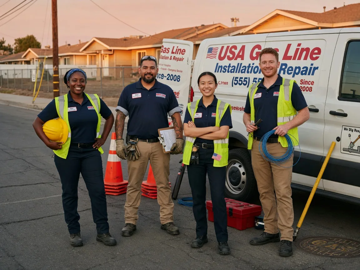 Gas Line Installation company in Heidelberg, MS